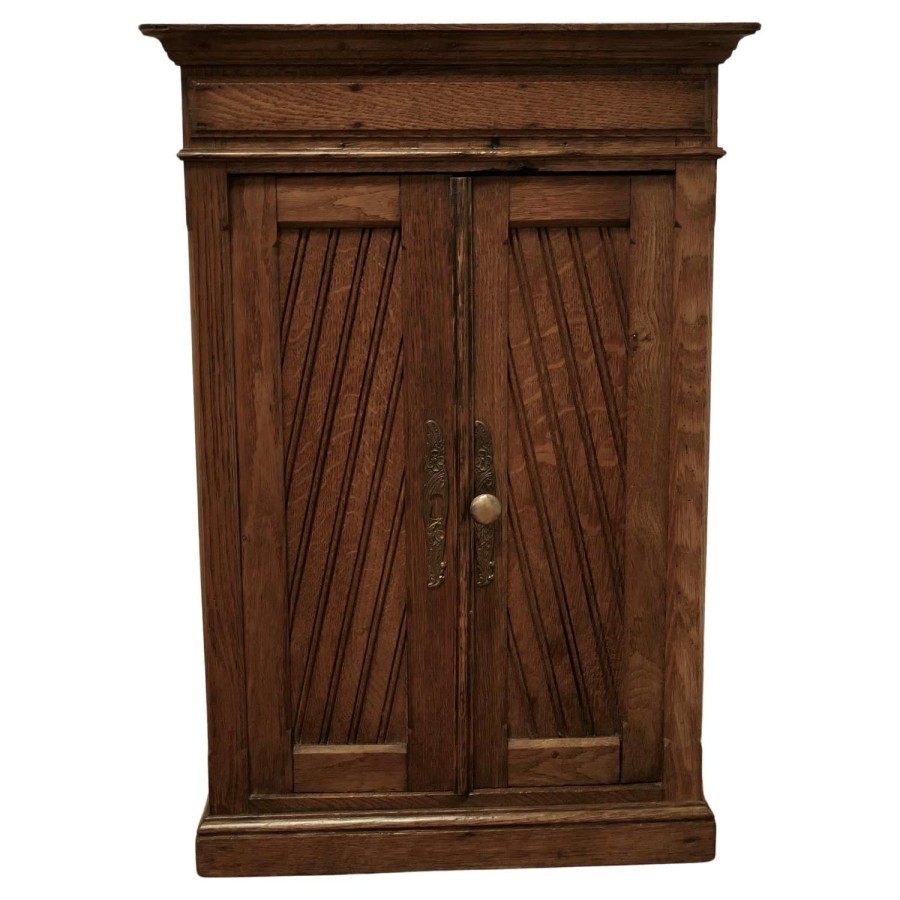 Small Oak 2 Door Cupboard