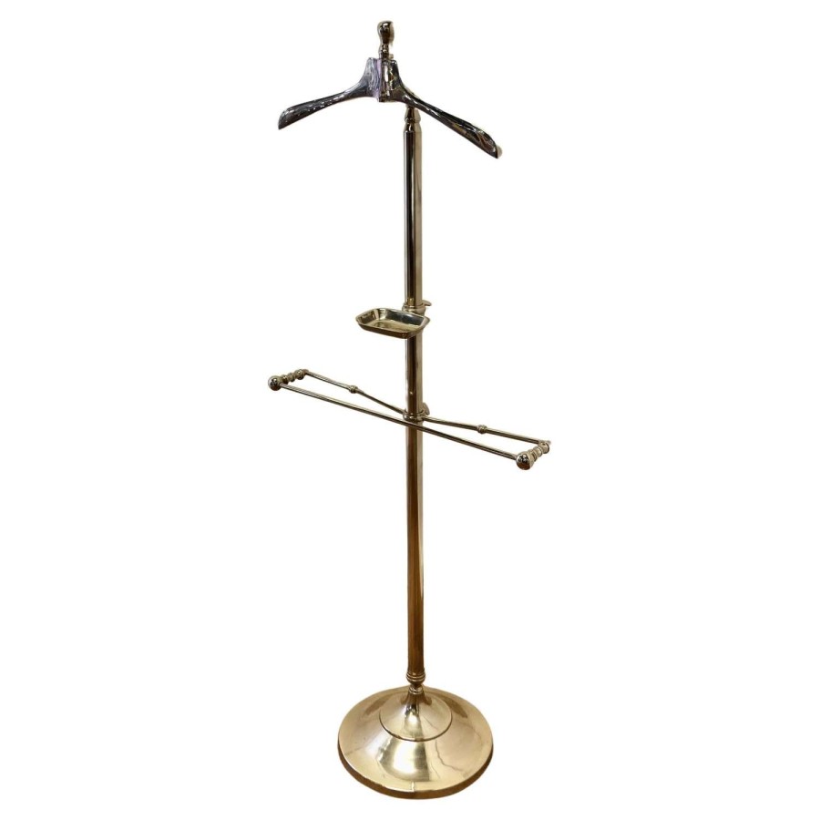 Stylish Retro Chrome Valet, Suit Hanger, Mannequin