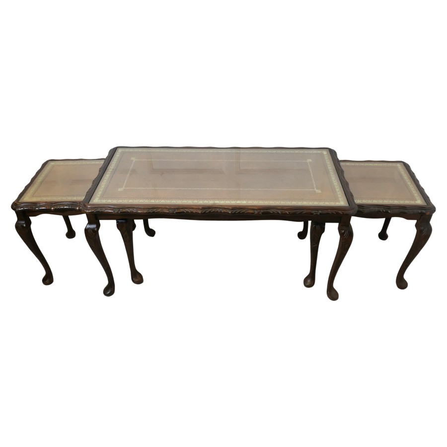 Stylish Vintage 1950s Nest Of Tables - Image 2