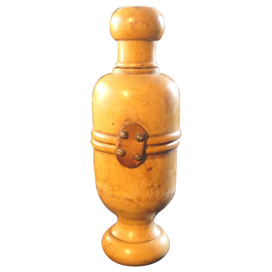 Treen Wine Bottle Corker or Cork Compressor - Image 2