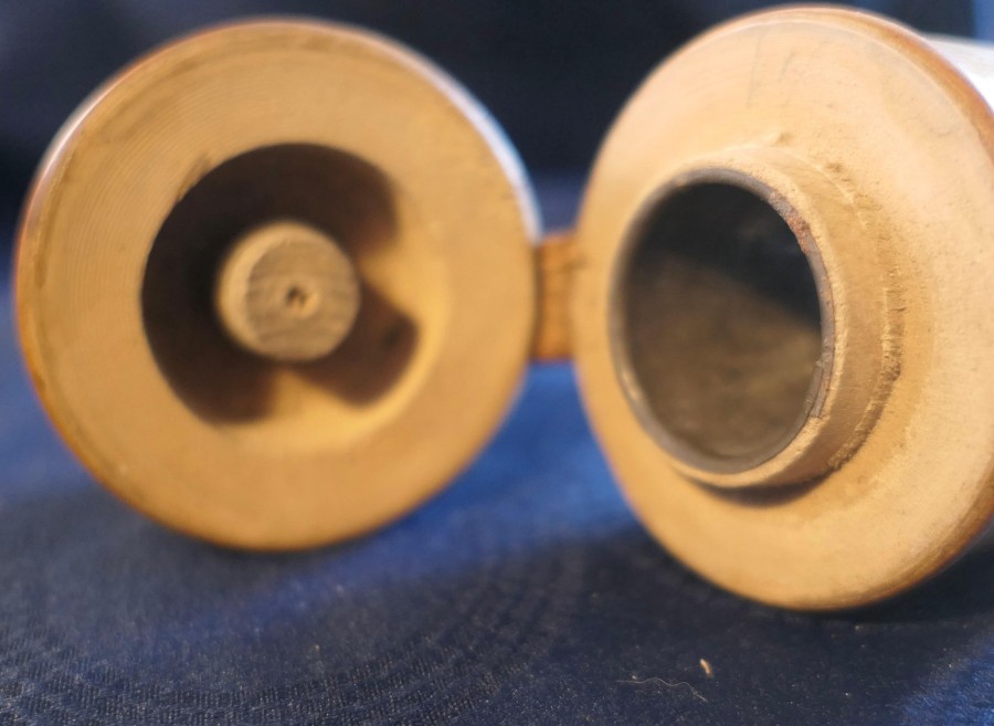 Treen Wine Bottle Corker or Cork Compressor - Image 7