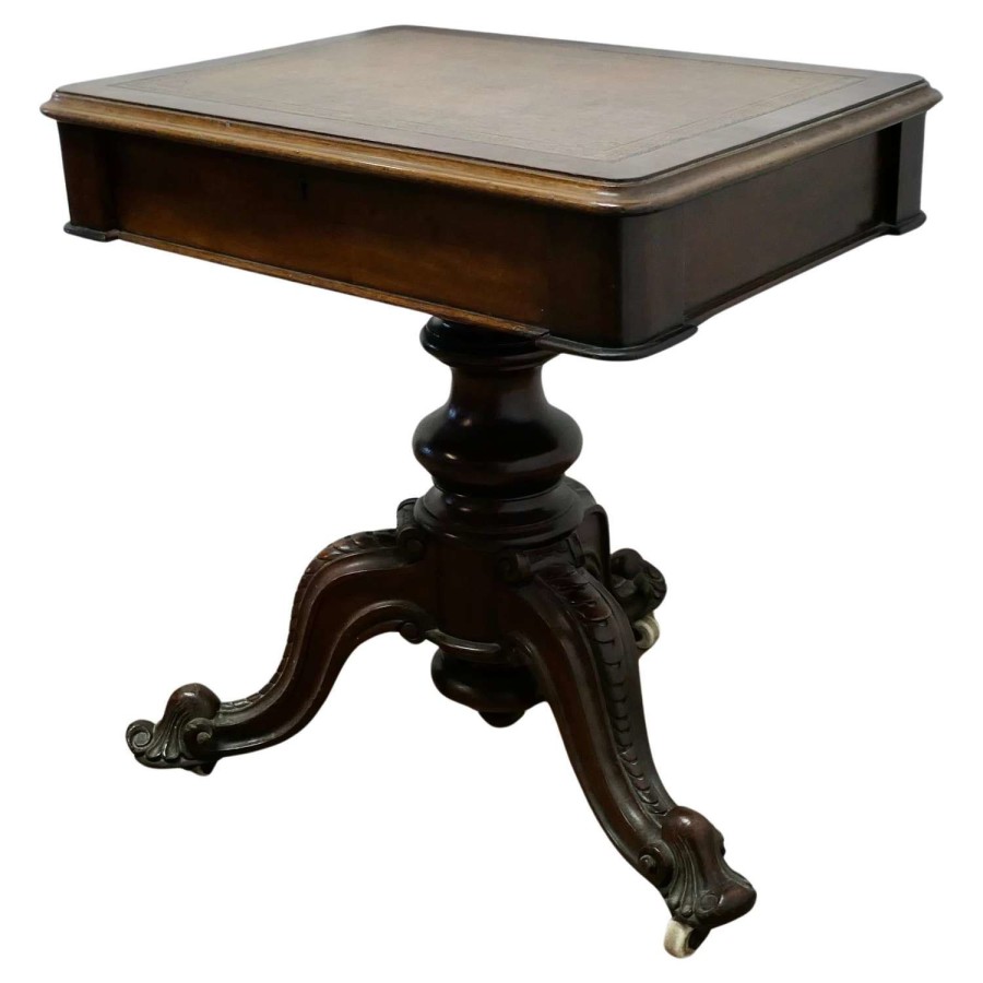 Victorian Adjustable Writing Table This is a rare piece and a very useful desk