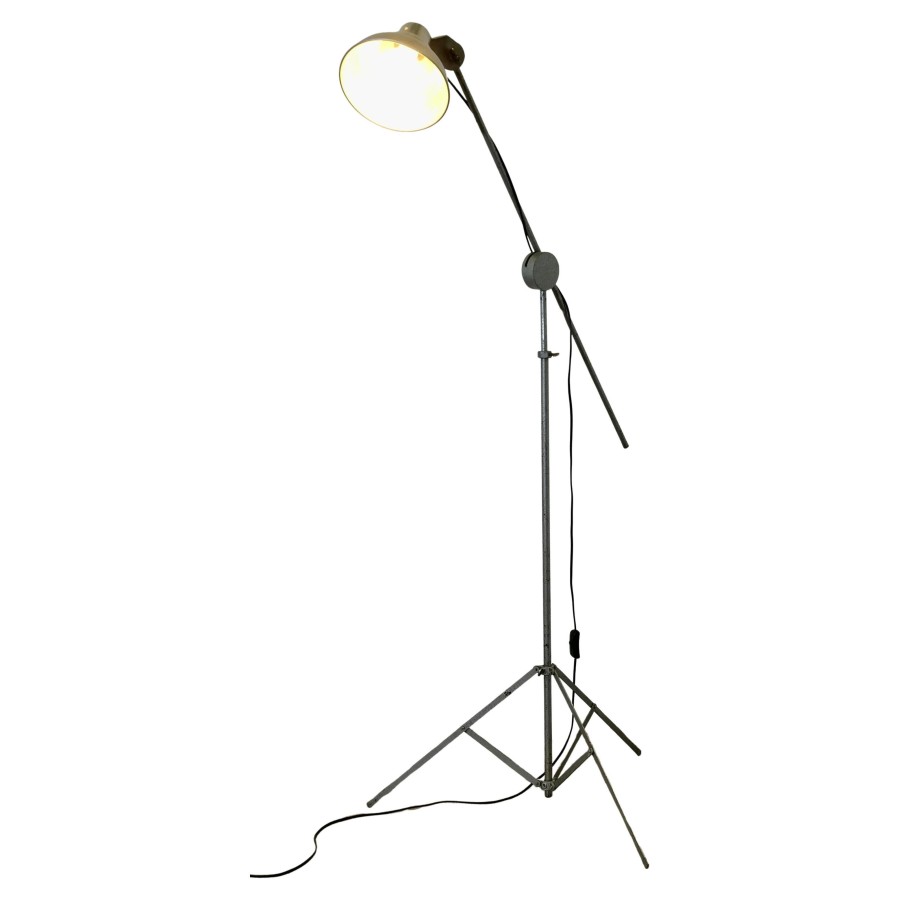 Vintage Metal Telescopic Adjustable Floor Lamp - Image 2