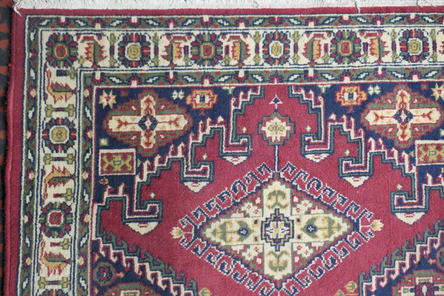 Vintage Tree of Life Pattern Wool Carpet, Rug - Image 6