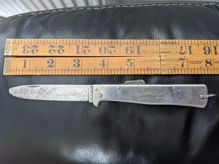 German ww2 army knife Mercator k55k Solingen Germany very rare knife