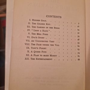 Hardcover children's book titled 'The Nabob's Garden' by Frederica Bennett