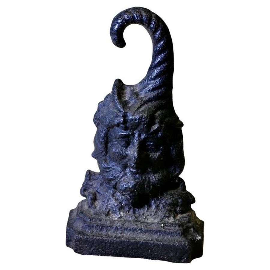 19th Century Cast Iron Bacchus Doorstop