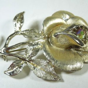 Hollywood Rose Brooch Pin