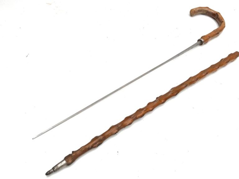 GENTS FELLS WALKING/SWORD STICK