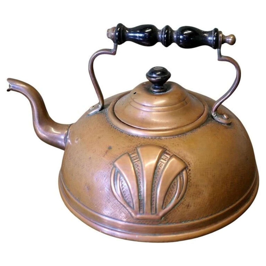 Arts & Crafts Vintage Copper Kettle