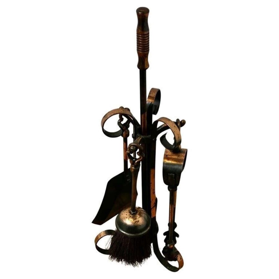 Attractive Fireside Companion Set, Fireside Tools