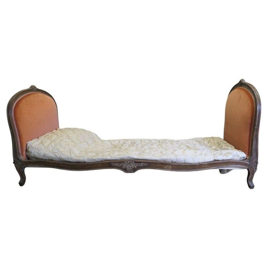 Charming 19th Century French Window Seat or Day Bed
