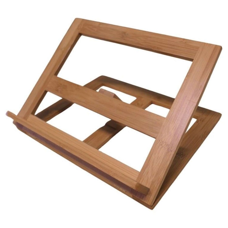 French Bamboo Folding Book Rest or Music Stand, Lutrin
