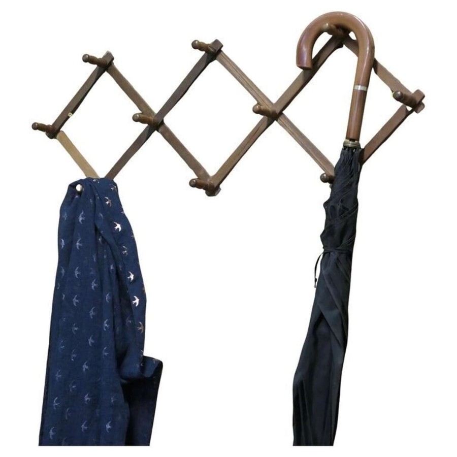 French Retro Trellis Style Hat and Coat Wall Rack
