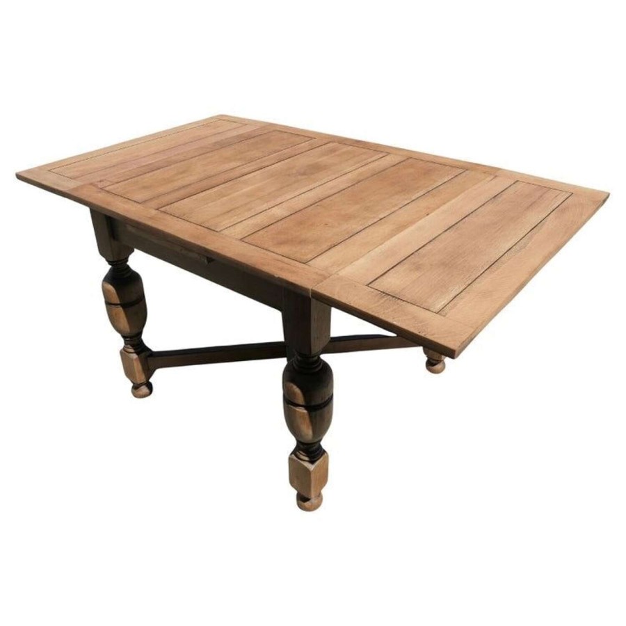 Golden Oak Cottage Draw Leaf Table