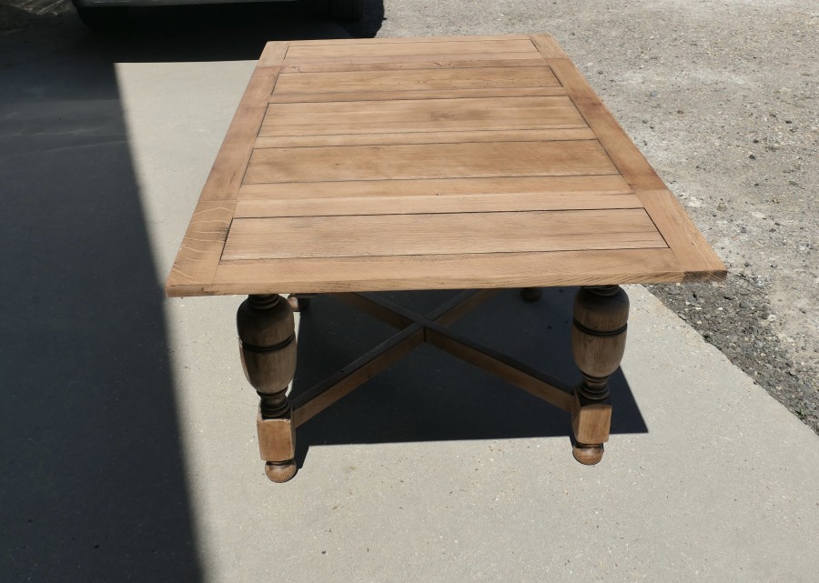 Golden Oak Cottage Draw Leaf Table - Image 4