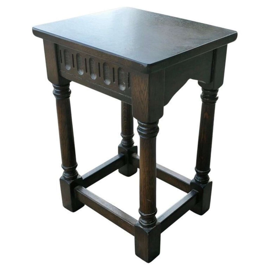 Gothic Style Oak Occasional Table