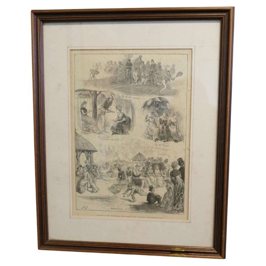 Humorous Sketches from Wimbledon 1879