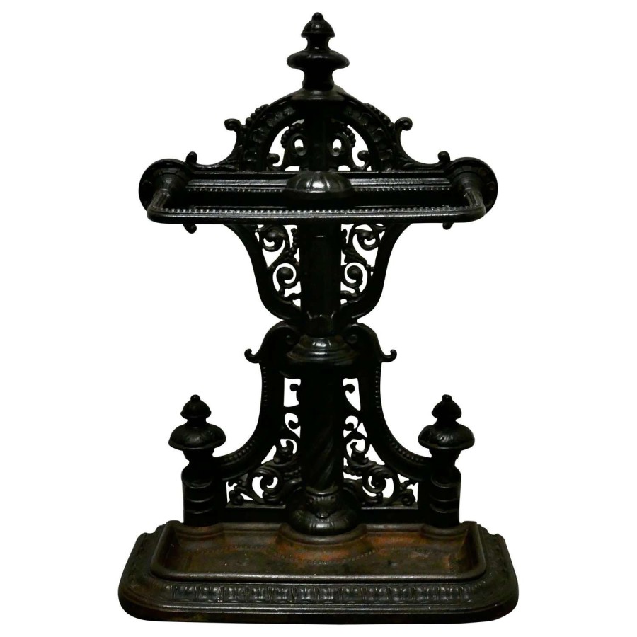 Large Cast Iron Umbrella Stick Stand