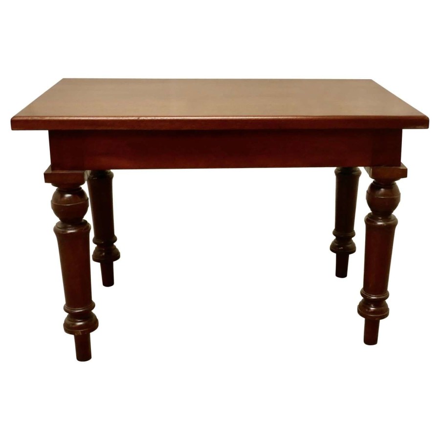 Small Mahogany Occasional Table