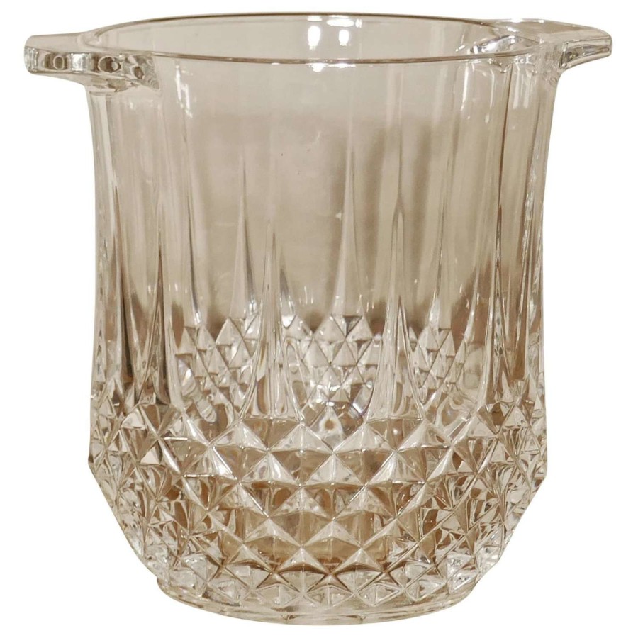 St Louis Crystal Ice Bucket, Handcut French Crystal Wine Cooler