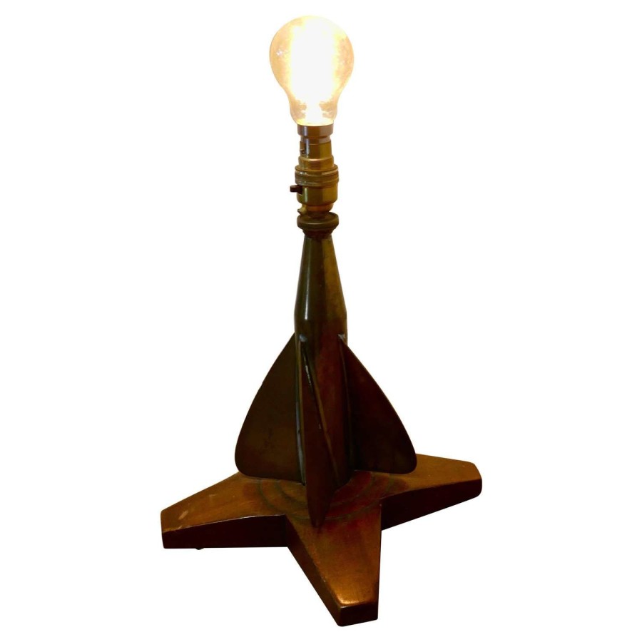 T Walker %26 Son LTD England Cherub Brass Marine Log Spinner, Lamp