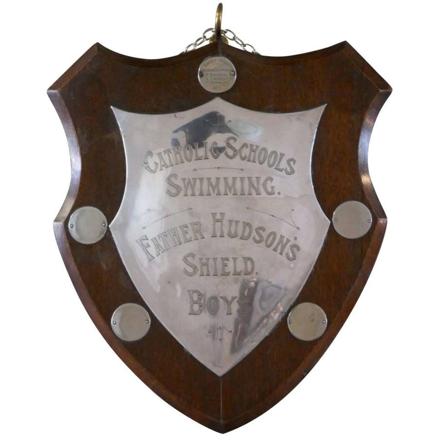 Traditional Shield Swimming Trophy
