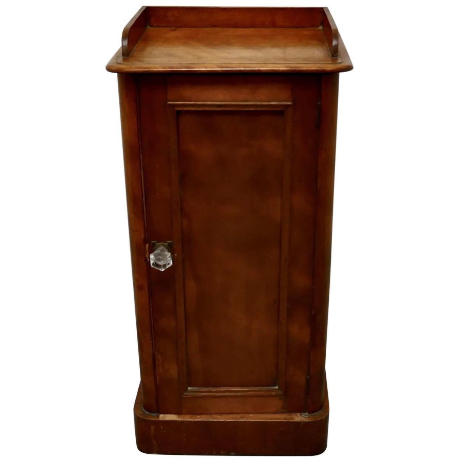 Victorian Birch Bedside Cupboard