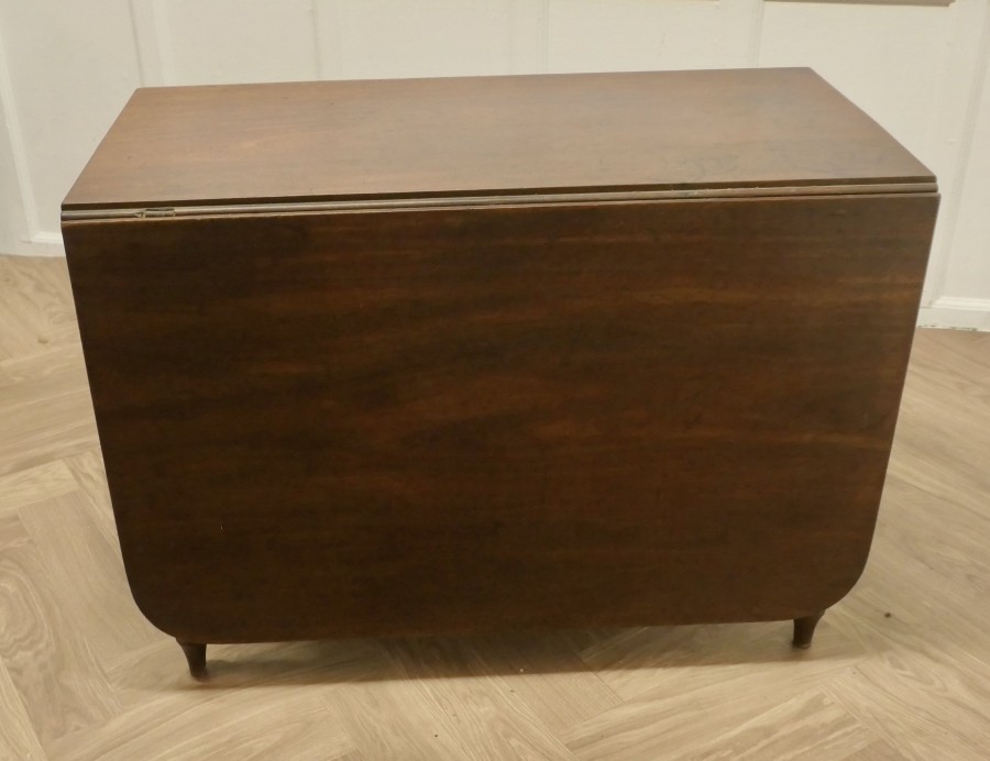 Victorian Mahogany Drop Leaf Cottage Diner - Image 3
