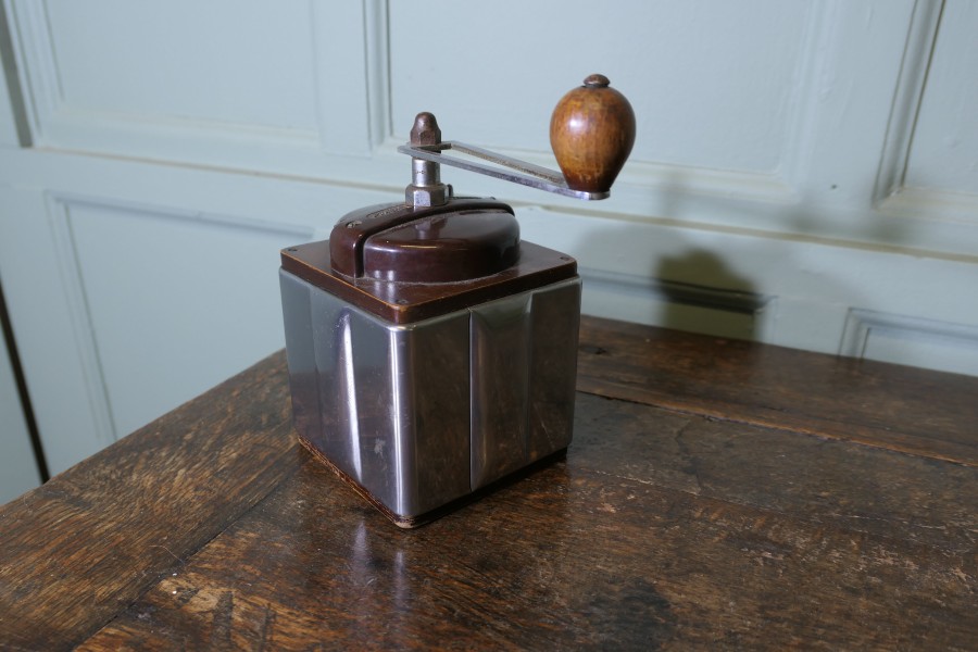 Vintage Art deco Peugeot Freres Coffee Grinder - Image 7