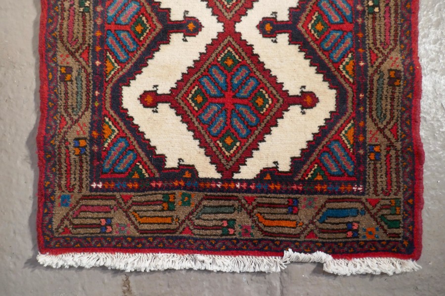Vintage Hand Woven Persian, Carpet Runner - Image 4