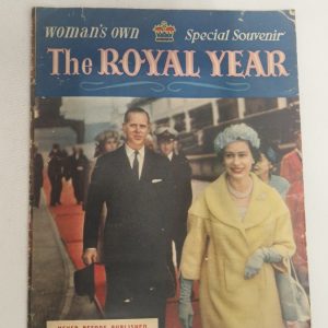 Woman's Own magazine special souvenir issue titled 'The Royal Year' featuring Queen Elizabeth II and Prince Philip