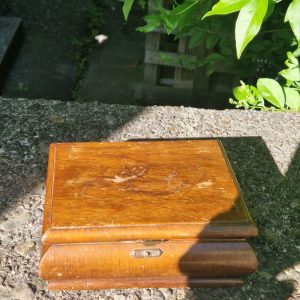 Oak desk tidy with pen tray and document drawer circa 1901-1920 Antique Boxes Oak desk tidy with pen tray and document drawer
