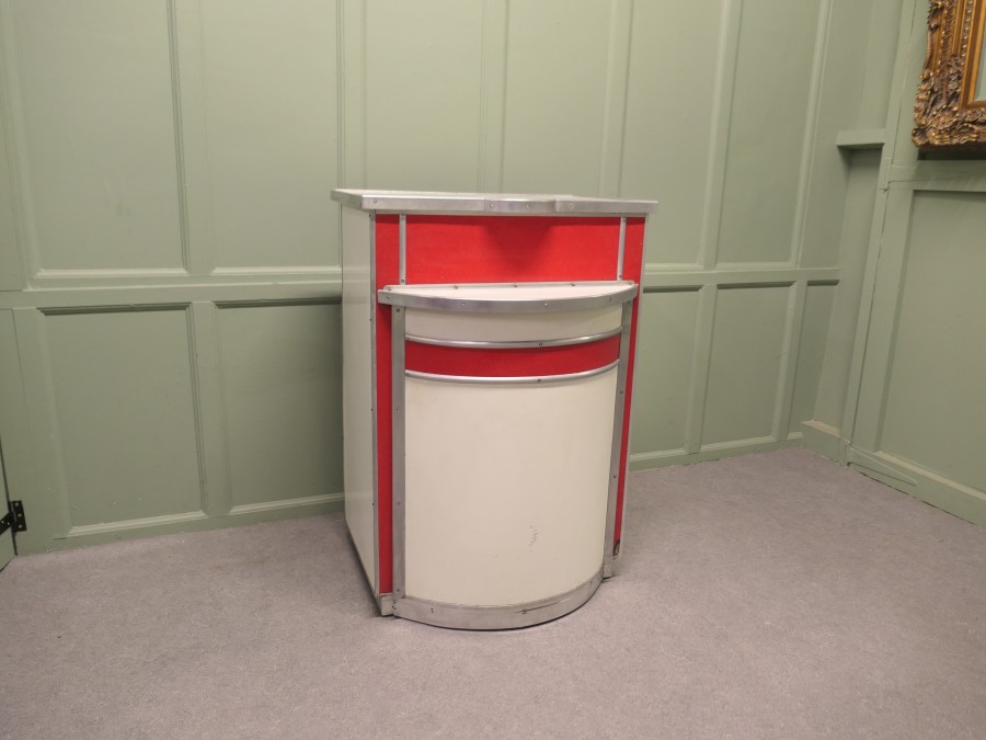 1950s Diner Vintage Dry Bar Formica Reception Desk - Image 3