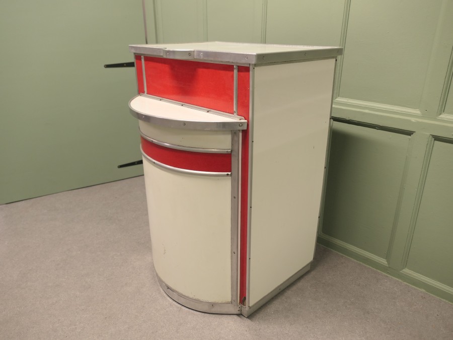1950s Diner Vintage Dry Bar Formica Reception Desk - Image 5