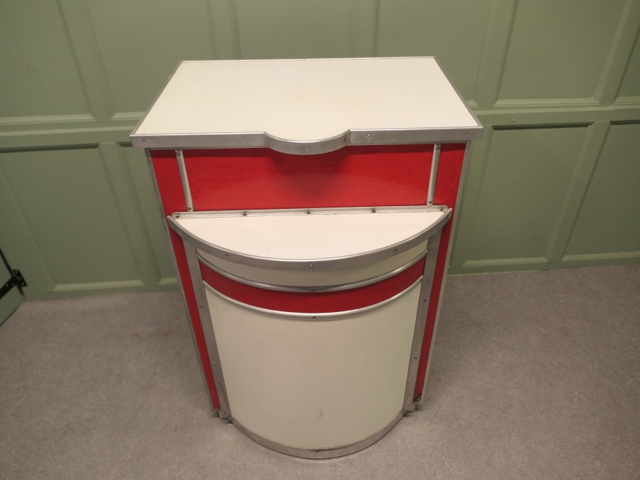 1950s Diner Vintage Dry Bar Formica Reception Desk - Image 6