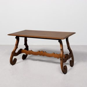 Spanish Style Solid Walnut Coffee Table