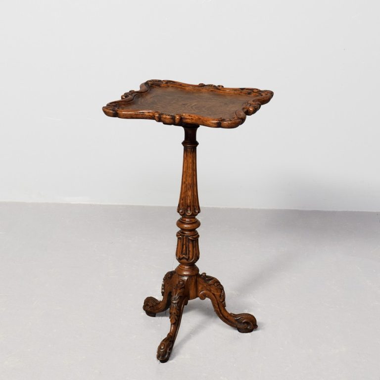 Carved Oak Gillows Occasional Table