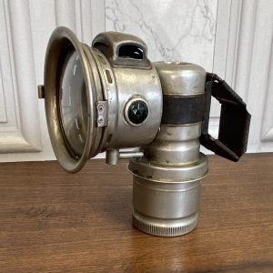 ANTIQUE CARBIDE LAMP BY HENRY MILLER OF BIRMINGHAM