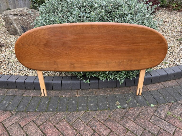 Mid Century Ercol Double Headboard Bedroom Antique Beds Mid Century Ercol Double Headboard