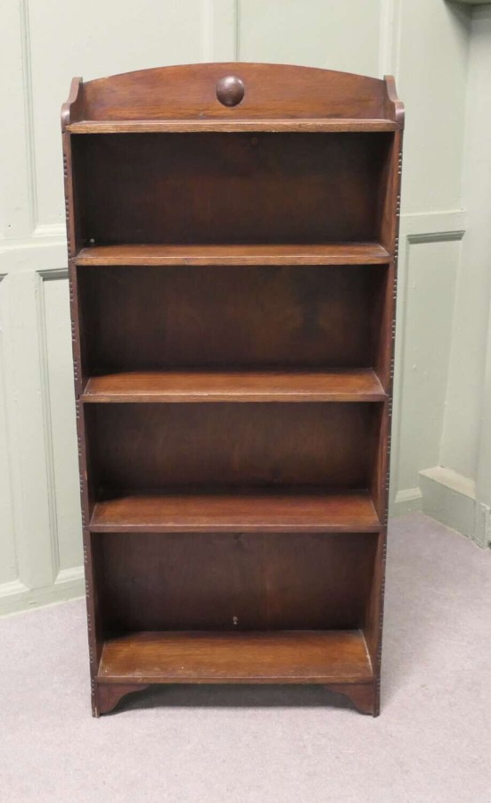 Art Deco Book Case with Mouldings to the Front