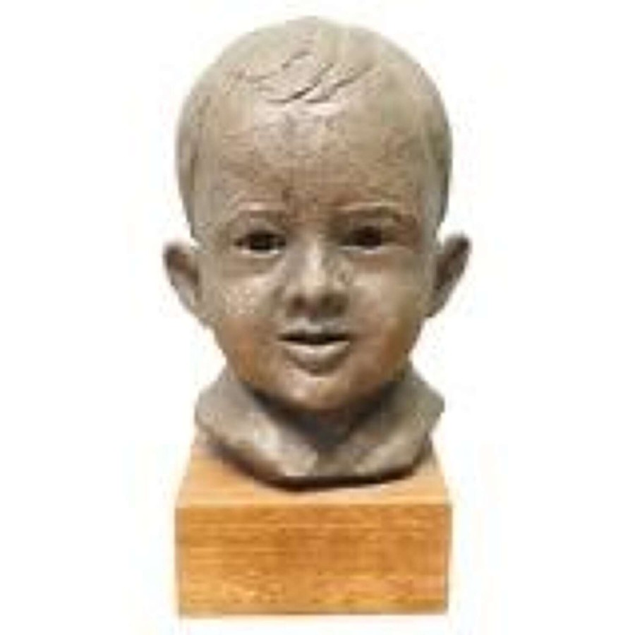 Artist’s Model Bust of a Very Young Smiling Boy