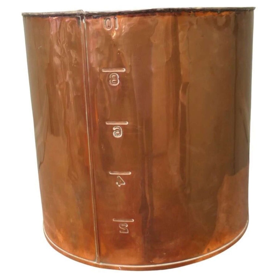Copper Hot Water Filter, Log Bin