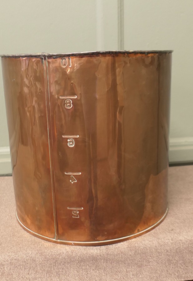 Copper Hot Water Filter, Log Bin - Image 3