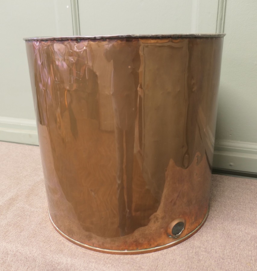 Copper Hot Water Filter, Log Bin - Image 4