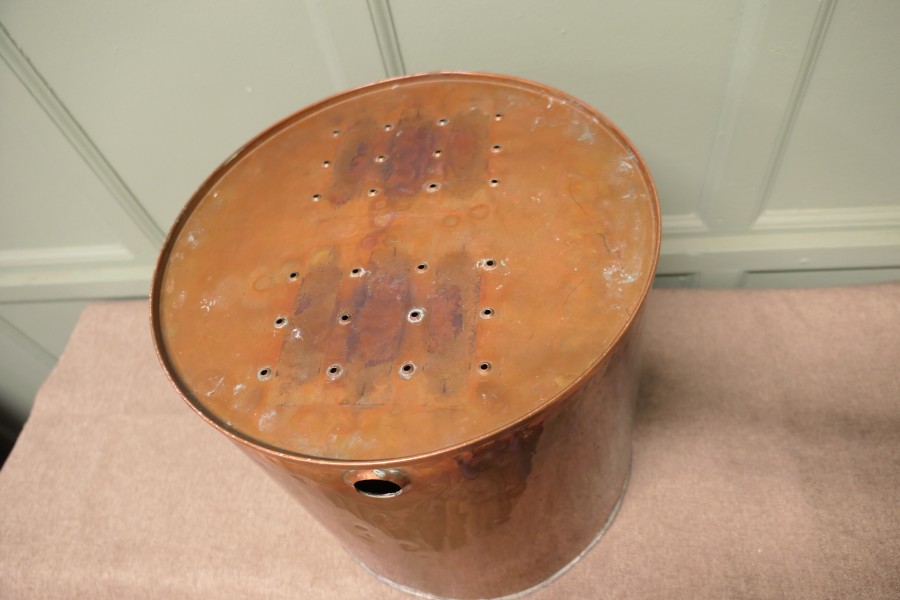 Copper Hot Water Filter, Log Bin - Image 8