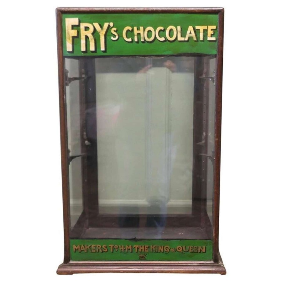 Edwardian Fry’s Counter Top Shop Display Cabinet