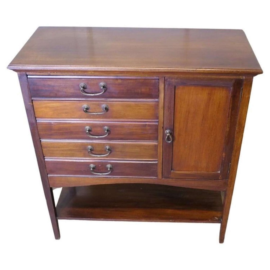 Edwardian Music Cabinet