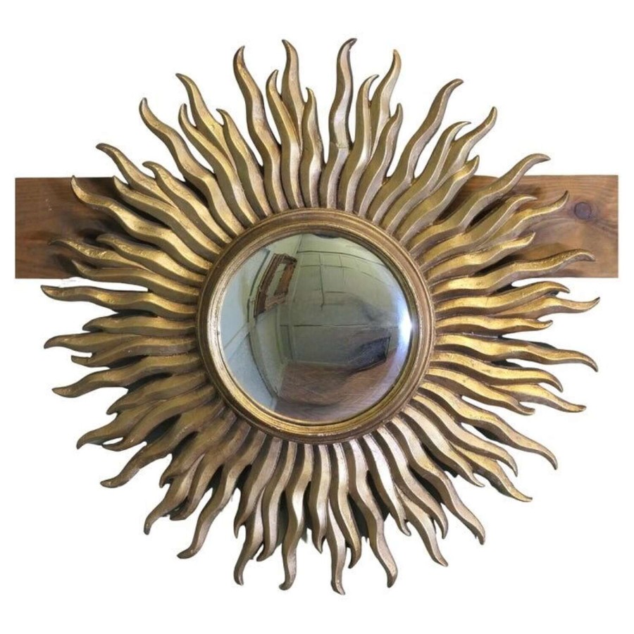 French Art Deco Style Sunburst Mirror