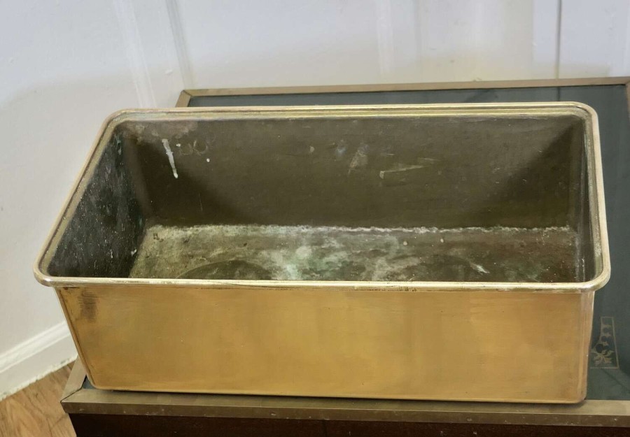 Heavy Quality Brass Planter